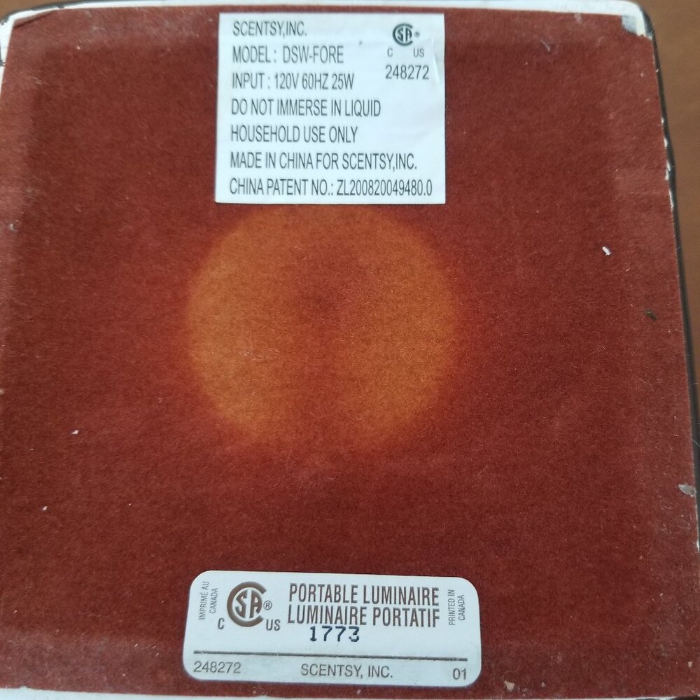 Scentsy Wax Warmer - Fore - Picture 5 of 9